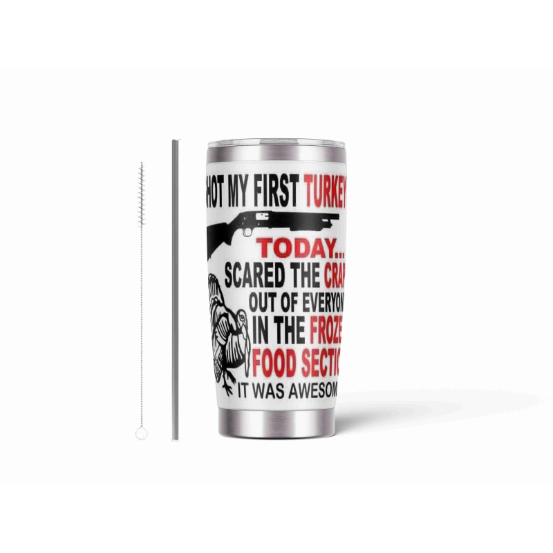 20oz Stainless Tumbler w/ Magnet Sliding Lid- Printed direct to Tumbler 744