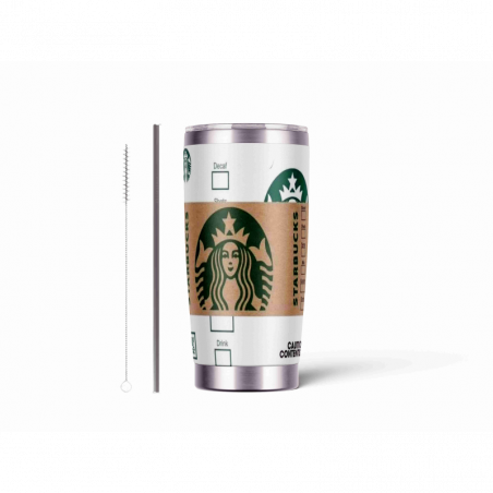 20oz Stainless Tumbler w/ Magnet Sliding Lid- Printed direct to Tumbler 746