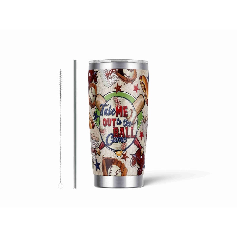 20oz Stainless Tumbler w/ Magnet Sliding Lid- Printed direct to Tumbler 747