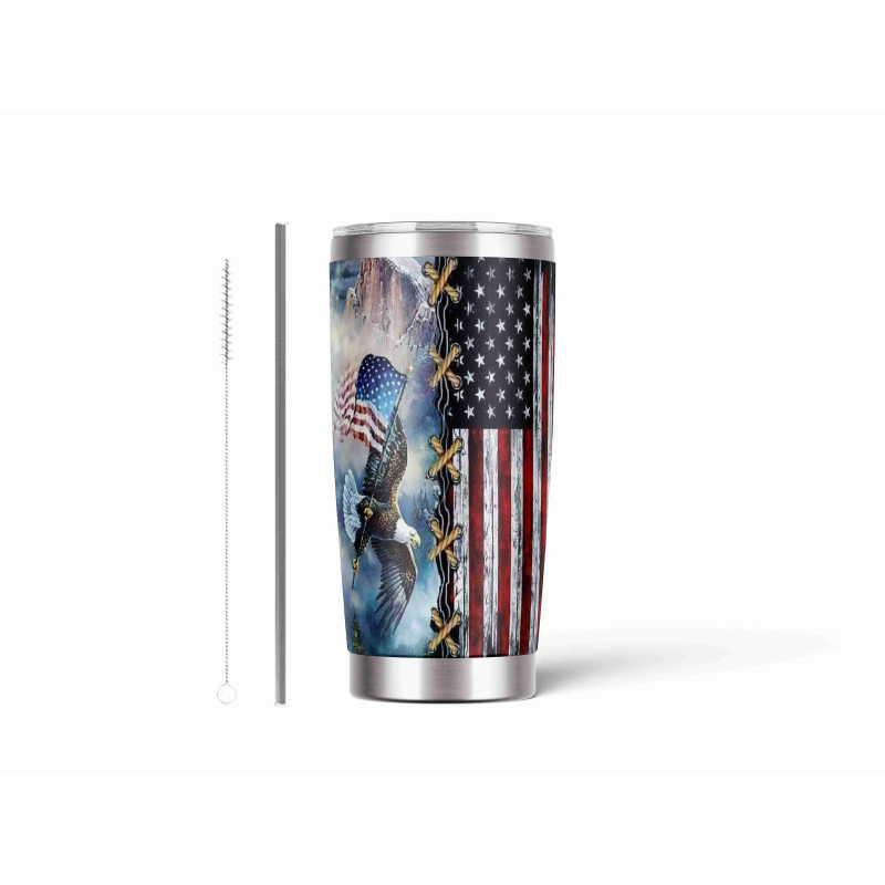 20oz Stainless Tumbler w/ Magnet Sliding Lid- Printed direct to Tumbler 751