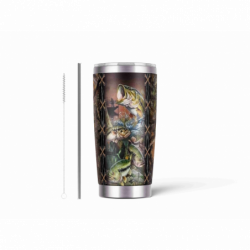 20oz Stainless Tumbler w/ Magnet Sliding Lid- Printed direct to Tumbler 755