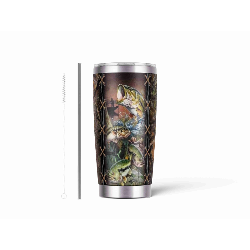 20oz Stainless Tumbler w/ Magnet Sliding Lid- Printed direct to Tumbler 755