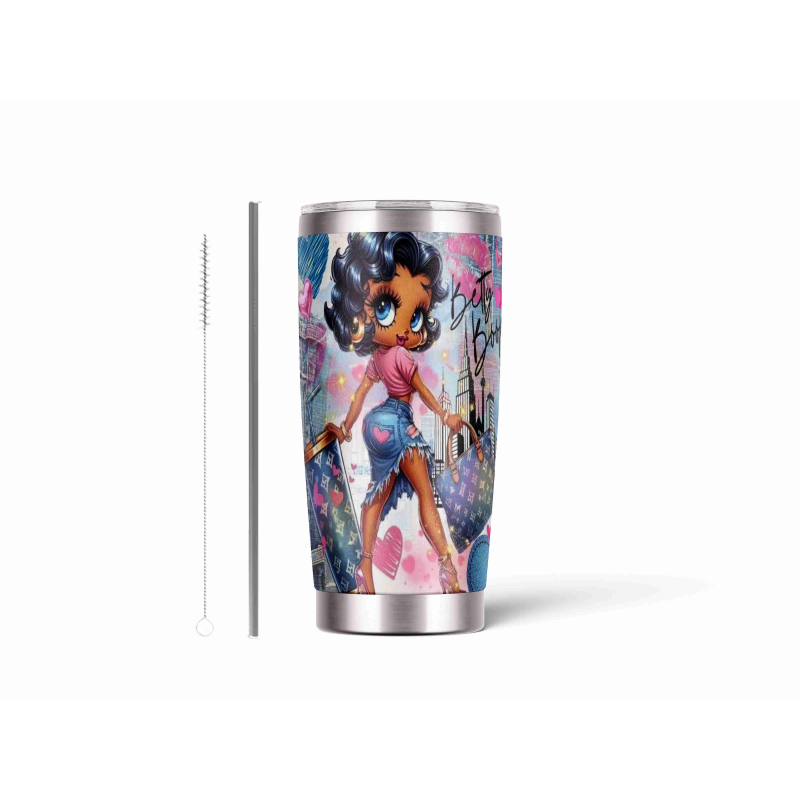 20oz Stainless Tumbler w/ Magnet Sliding Lid- Printed direct to Tumbler 758