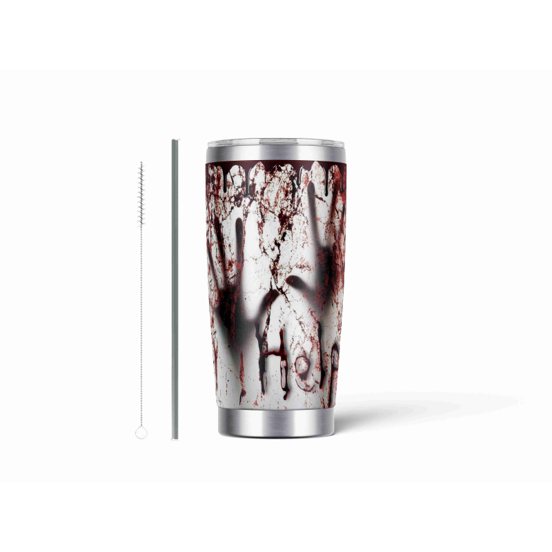 20oz Stainless Tumbler w/ Magnet Sliding Lid- Printed direct to Tumbler 759