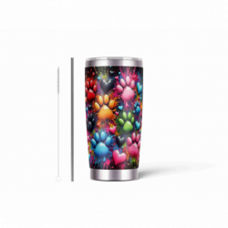 20oz Stainless Tumbler w/ Magnet Sliding Lid- Printed direct to Tumbler 760