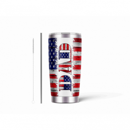 20oz Stainless Tumbler w/ Magnet Sliding Lid- Printed direct to Tumbler 762