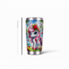 20oz Stainless Tumbler w/ Magnet Sliding Lid- Printed direct to Tumbler 765