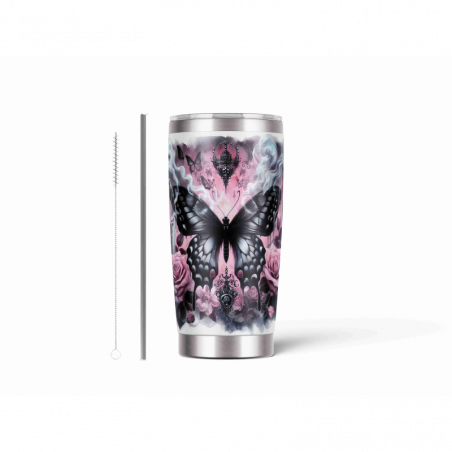 20oz Stainless Tumbler w/ Magnet Sliding Lid- Printed direct to Tumbler 766