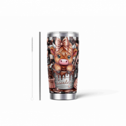 20oz Stainless Tumbler w/ Magnet Sliding Lid- Printed direct to Tumbler 768