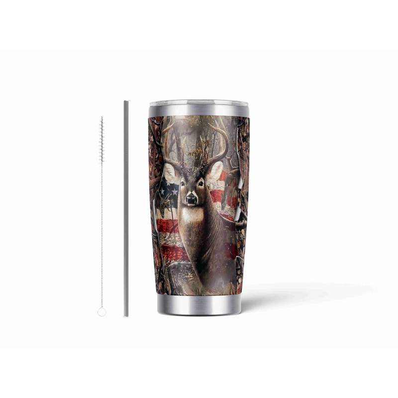 20oz Stainless Tumbler w/ Magnet Sliding Lid- Printed direct to Tumbler 778