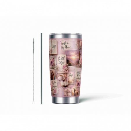 20oz Stainless Tumbler w/ Magnet Sliding Lid- Printed direct to Tumbler 781