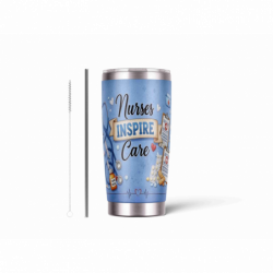 20oz Stainless Tumbler w/ Magnet Sliding Lid- Printed direct to Tumbler 783