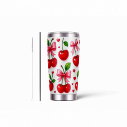 20oz Stainless Tumbler w/ Magnet Sliding Lid- Printed direct to Tumbler 784