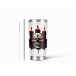20oz Stainless Tumbler w/ Magnet Sliding Lid- Printed direct to Tumbler 785