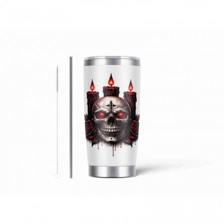 20oz Stainless Tumbler w/ Magnet Sliding Lid- Printed direct to Tumbler 785