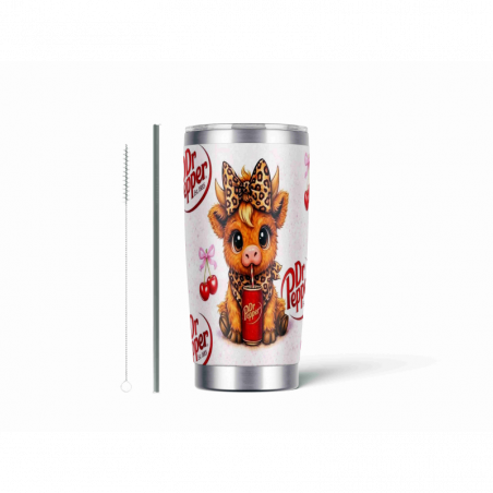 20oz Stainless Tumbler w/ Magnet Sliding Lid- Printed direct to Tumbler 788
