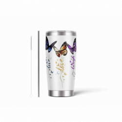 20oz Stainless Tumbler w/ Magnet Sliding Lid- Printed direct to Tumbler 791
