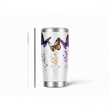 20oz Stainless Tumbler w/ Magnet Sliding Lid- Printed direct to Tumbler 791