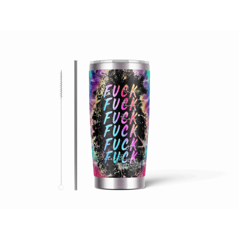 20oz Stainless Tumbler w/ Magnet Sliding Lid- Printed direct to Tumbler 795