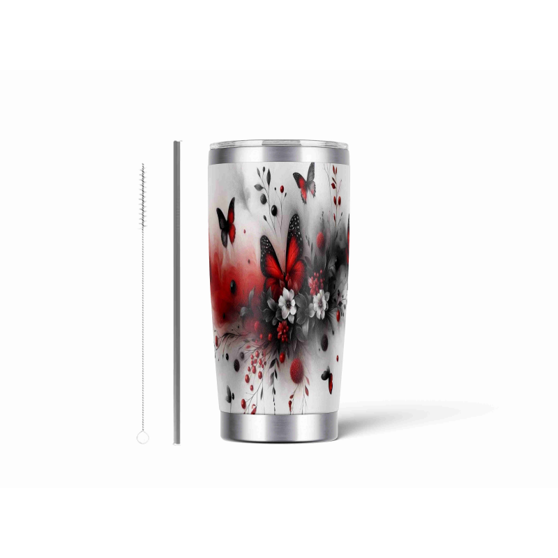 20oz Stainless Tumbler w/ Magnet Sliding Lid- Printed direct to Tumbler 797