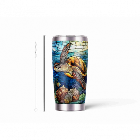 20oz Stainless Tumbler w/ Magnet Sliding Lid- Printed direct to Tumbler 798