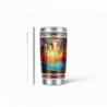20oz Stainless Tumbler w/ Magnet Sliding Lid- Printed direct to Tumbler 799