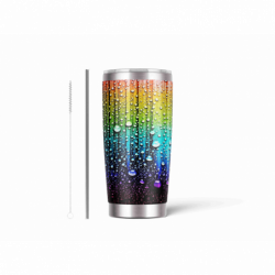 20oz Stainless Tumbler w/ Magnet Sliding Lid- Printed direct to Tumbler 801