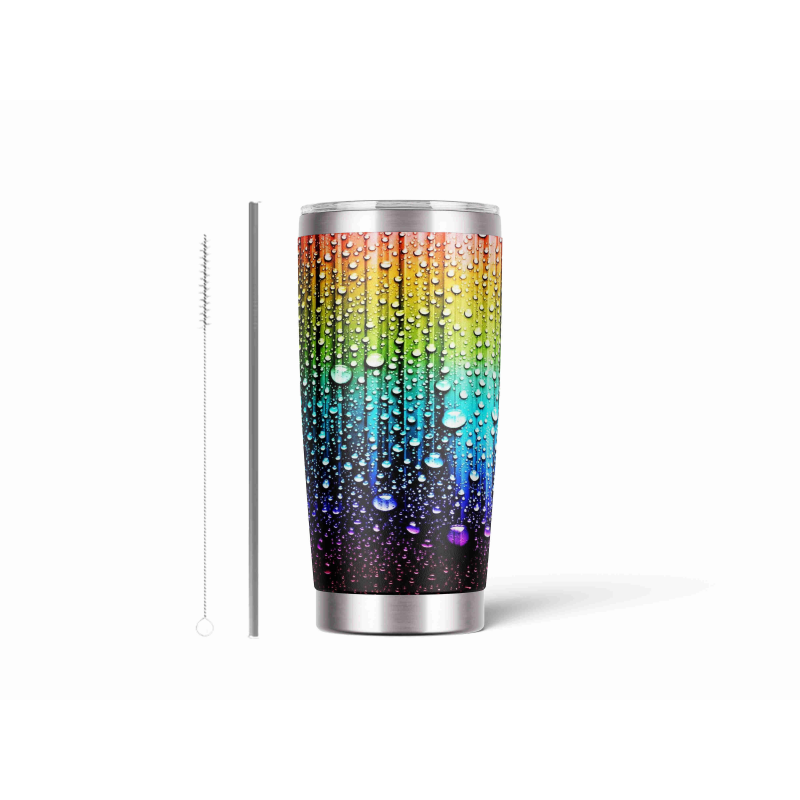 20oz Stainless Tumbler w/ Magnet Sliding Lid- Printed direct to Tumbler 801