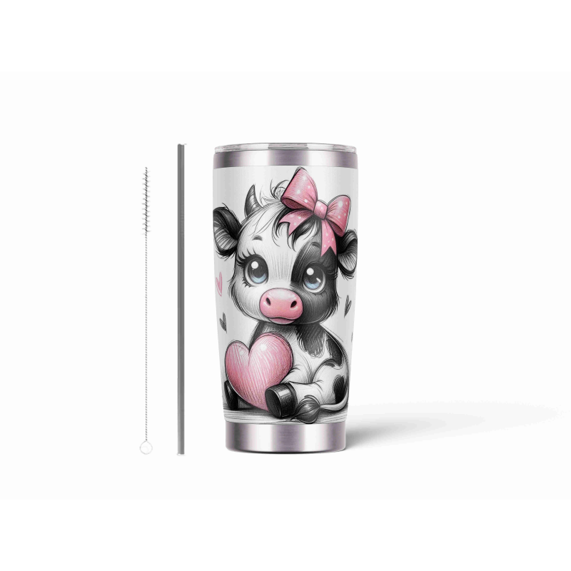 20oz Stainless Tumbler w/ Magnet Sliding Lid- Printed direct to Tumbler 802