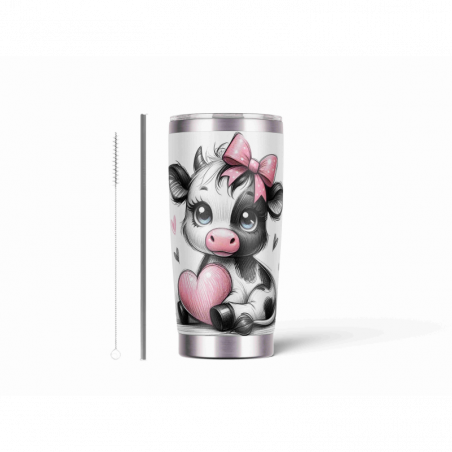 20oz Stainless Tumbler w/ Magnet Sliding Lid- Printed direct to Tumbler 802