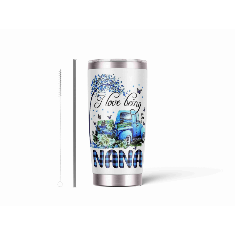 20oz Stainless Tumbler w/ Magnet Sliding Lid- Printed direct to Tumbler 805