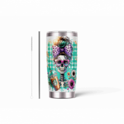20oz Stainless Tumbler w/ Magnet Sliding Lid- Printed direct to Tumbler 808
