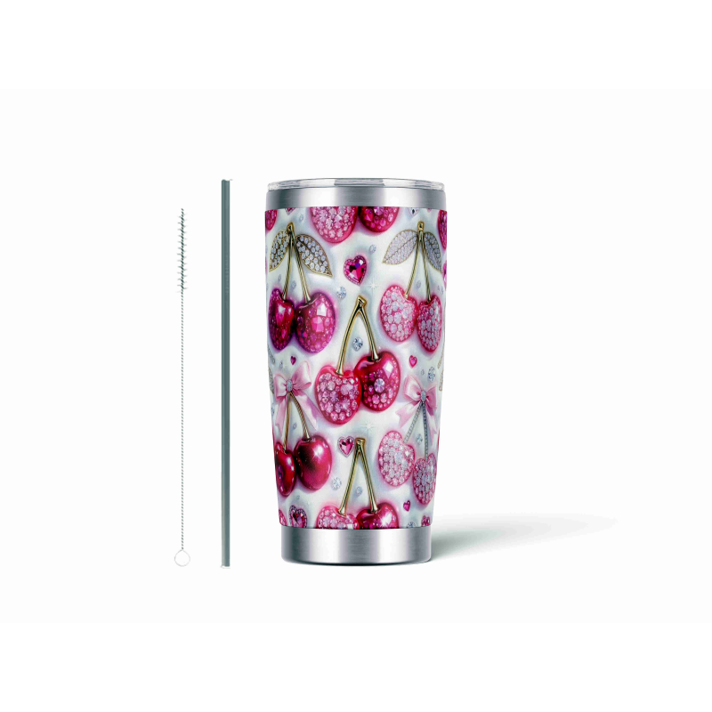 20oz Stainless Tumbler w/ Magnet Sliding Lid- Printed direct to Tumbler 810