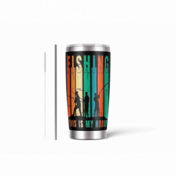 20oz Stainless Tumbler w/ Magnet Sliding Lid- Printed direct to Tumbler 811
