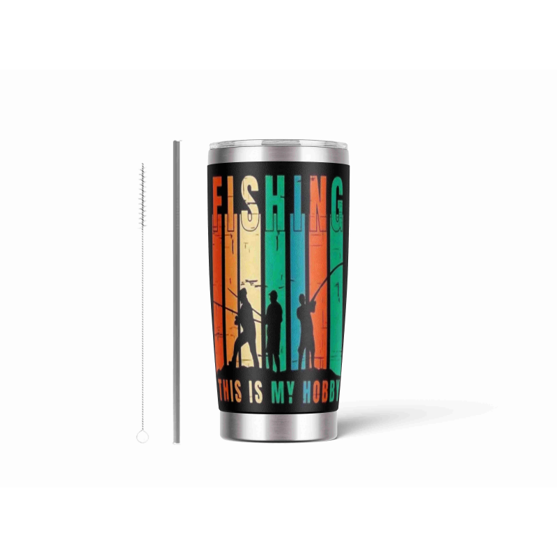 20oz Stainless Tumbler w/ Magnet Sliding Lid- Printed direct to Tumbler 811