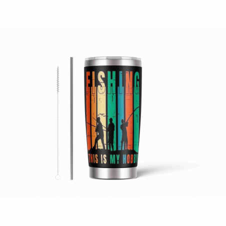20oz Stainless Tumbler w/ Magnet Sliding Lid- Printed direct to Tumbler 811