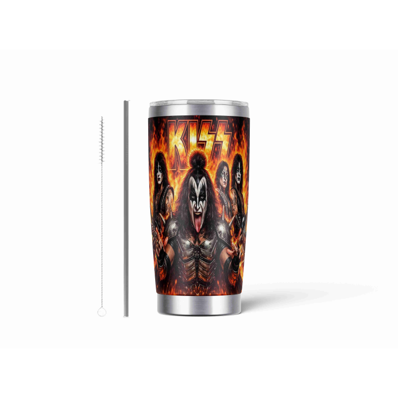 20oz Stainless Tumbler w/ Magnet Sliding Lid- Printed direct to Tumbler 812