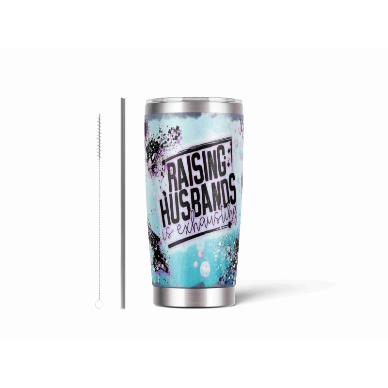 20oz Stainless Tumbler w/ Magnet Sliding Lid- Printed direct to Tumbler 818