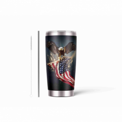 20oz Stainless Tumbler w/ Magnet Sliding Lid- Printed direct to Tumbler 821
