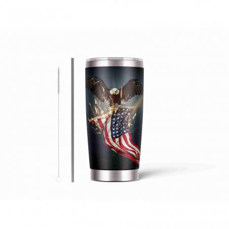 20oz Stainless Tumbler w/ Magnet Sliding Lid- Printed direct to Tumbler 821
