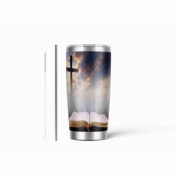 20oz Stainless Tumbler w/ Magnet Sliding Lid- Printed direct to Tumbler 822