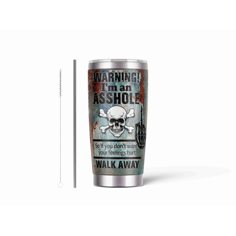 20oz Stainless Tumbler w/ Magnet Sliding Lid- Printed direct to Tumbler 849