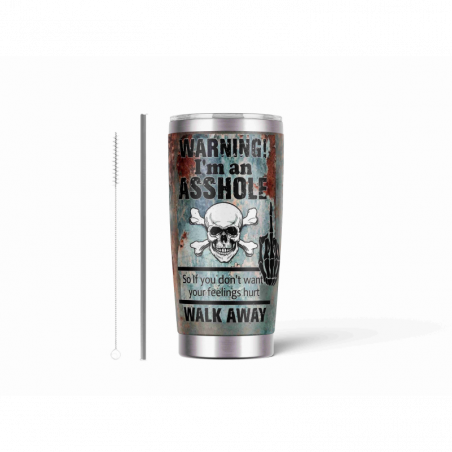 20oz Stainless Tumbler w/ Magnet Sliding Lid- Printed direct to Tumbler 849