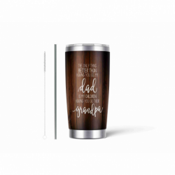 20oz Stainless Tumbler w/ Magnet Sliding Lid- Printed direct to Tumbler 856