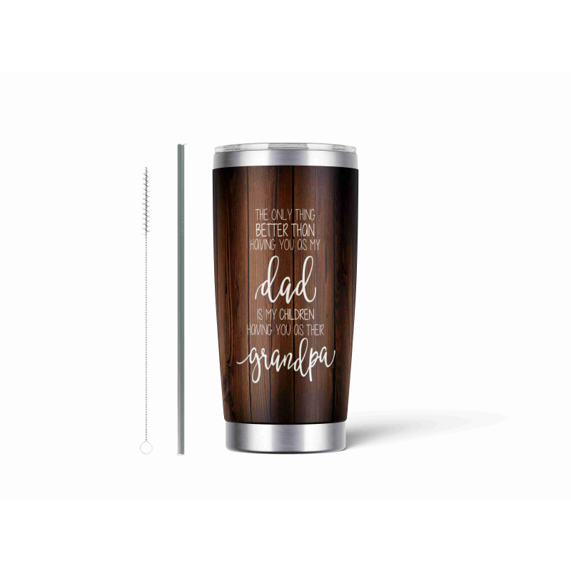 20oz Stainless Tumbler w/ Magnet Sliding Lid- Printed direct to Tumbler 856