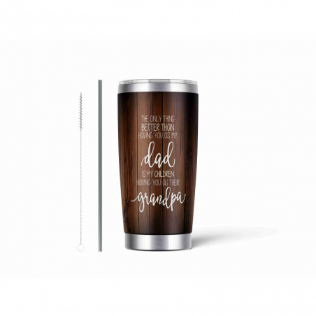 20oz Stainless Tumbler w/ Magnet Sliding Lid- Printed direct to Tumbler 856