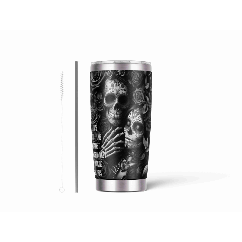 20oz Stainless Tumbler w/ Magnet Sliding Lid- Printed direct to Tumbler 861