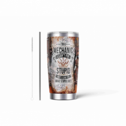 20oz Stainless Tumbler w/ Magnet Sliding Lid- Printed direct to Tumbler 864