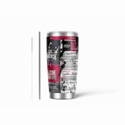 20oz Stainless Tumbler w/ Magnet Sliding Lid- Printed direct to Tumbler 868