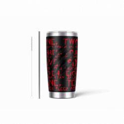 20oz Stainless Tumbler w/ Magnet Sliding Lid- Printed direct to Tumbler 872